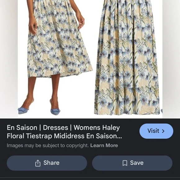 En Saison MIDI Cosmo floral Sundress - super Soft fabric - Picture 14 of 15